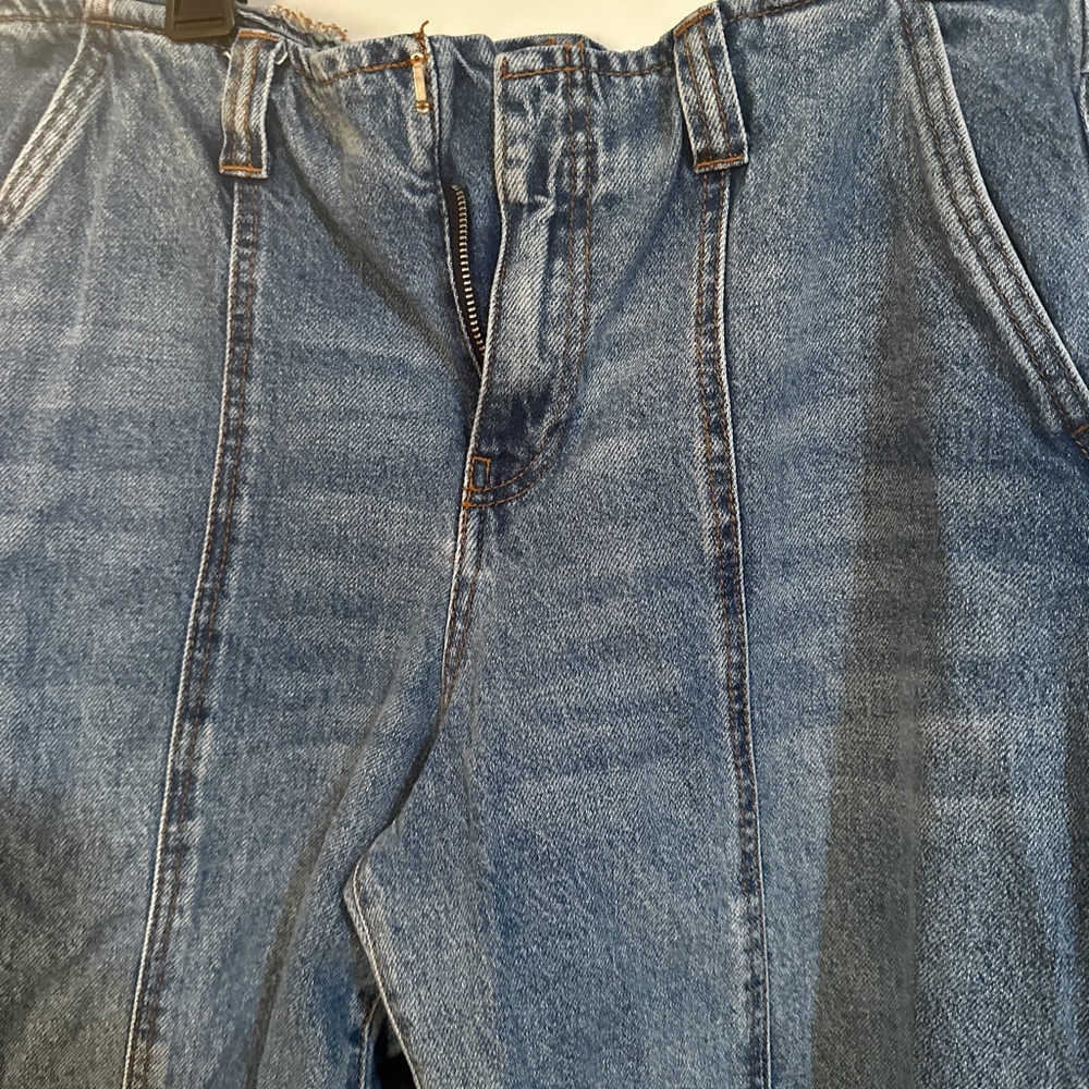 Future Collective Barrel Leg Jeans - Picture 3 of 5